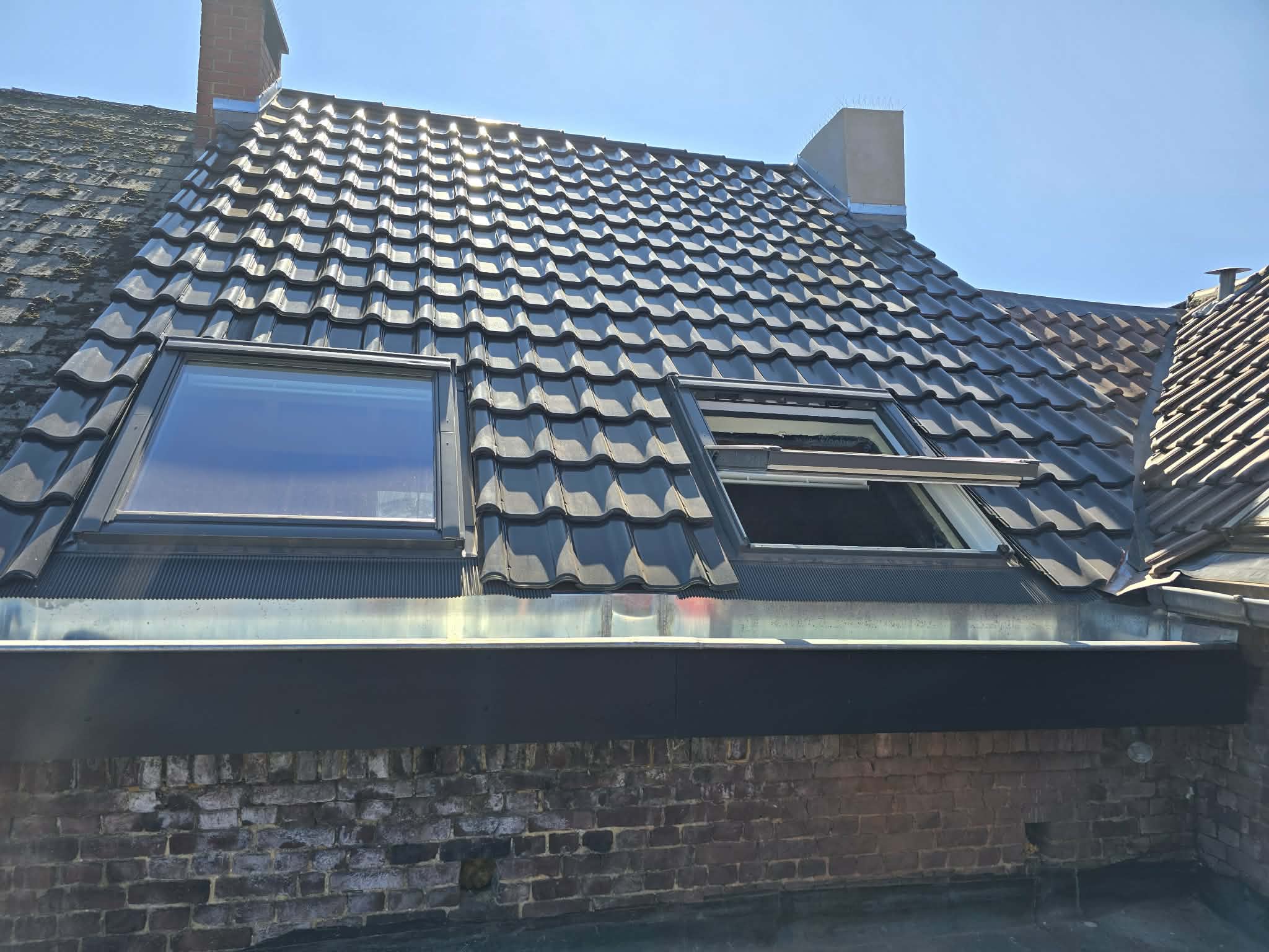Toiture après rénovation